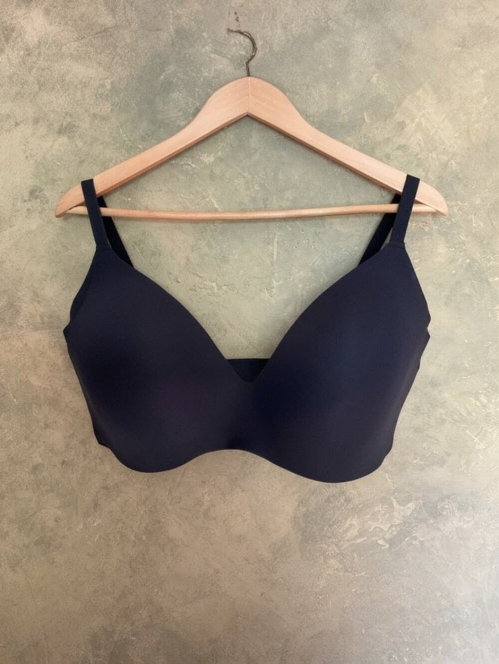 Knix Wingwoman Wireless Contour Bra 8+ 40F 40G 42F 42G Plus Size Black